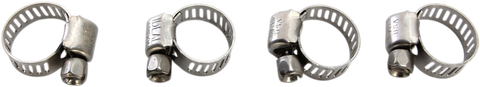 MOOSE RACING Clamp Hose Stainless Steel 6-16Mm 4Pack 114-6404