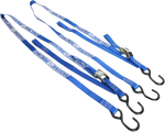 MOOSE RACING Soft-Tie Tie-Downs - Blue 3920-0304