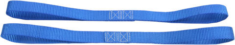MOOSE RACING Soft-Tye - 1" x 18" - Blue 3920-0309