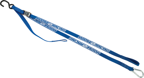 MOOSE RACING Carabiner Tie-Down - Blue 3920-0356