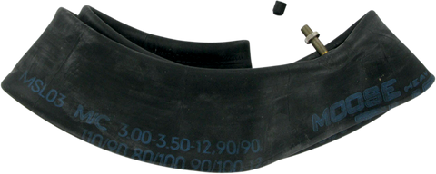 MOOSE RACING Inner Tube - Heavy Duty - 12" - TR-4 - Center/Side Metal Valve MSL 03
