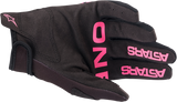 ALPINESTARS Youth Radar Gloves - Black/Green/Pink - Medium 3541822-1669-M