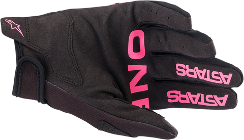 ALPINESTARS Youth Radar Gloves - Black/Green/Pink - Medium 3541822-1669-M