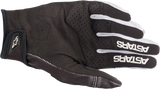 ALPINESTARS Techstar Gloves - Black/White - Small 3561022-12-S