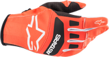 ALPINESTARS Techstar Gloves - Orange/Black - Small 3561022-41-S