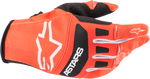 ALPINESTARS Techstar Gloves - Orange/Black - Medium 3561022-41-M