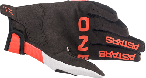 ALPINESTARS Radar Gloves - White/Red/Black - Small 3561822-2537-S
