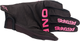 ALPINESTARS Radar Gloves - Black/Green/Pink - Small 3561822-1669-S