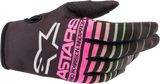 ALPINESTARS Radar Gloves - Black/Green/Pink - 2XL 3561822-1669-2X
