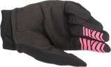 ALPINESTARS Women's Stella Full Bore Gloves - Black/Pink - Small 3583622-1390-S