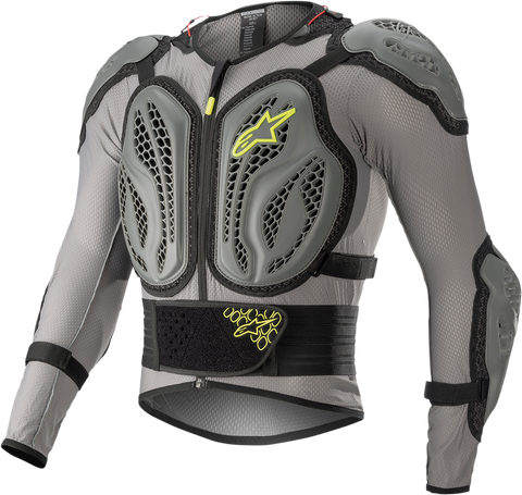 ALPINESTARS Bionic Action Jacket - Gray/Yellow - Small 6506818-9355-S