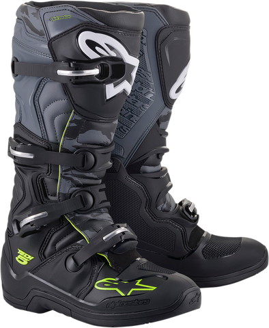 ALPINESTARS Tech 5 Boots - Black/Gray - US 12 2015015-1055-12