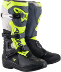 ALPINESTARS Tech 3 Boots - Black/Gray/Yellow Fluorescent - US 8 2013018-1055-8