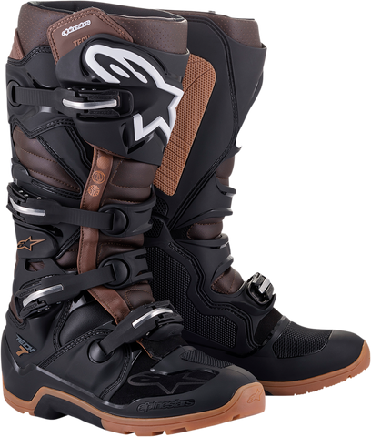 ALPINESTARS Tech 7 Boots - Black/Brown - US 11 2012114-1089-11