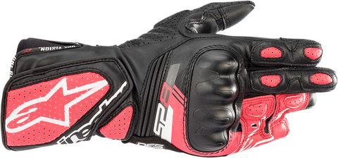 ALPINESTARS Stella SP-8 V3 Gloves - Black/Pink - Small 3518321-1832-S