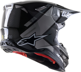 ALPINESTARS Supertech M10 Helmet - Meta 2 - MIPS® - Black/Gray/Gloss - Small 8300422-1195-SM