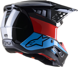 ALPINESTARS SM5 Helmet - Bond - Black/Red/Cyan - 2XL 8303522-1377-2X