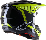 ALPINESTARS SM5 Helmet - Beam - Black/Gray/Yellow - Small 8303722-1151-SM