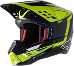 ALPINESTARS SM5 Helmet - Beam - Black/Gray/Yellow - Large 8303722-1151-LG