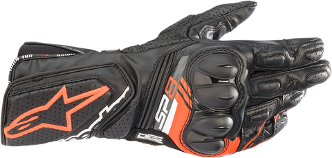 ALPINESTARS SP-8 V3 Gloves - Black/Red - XL 3558321-1030-XL