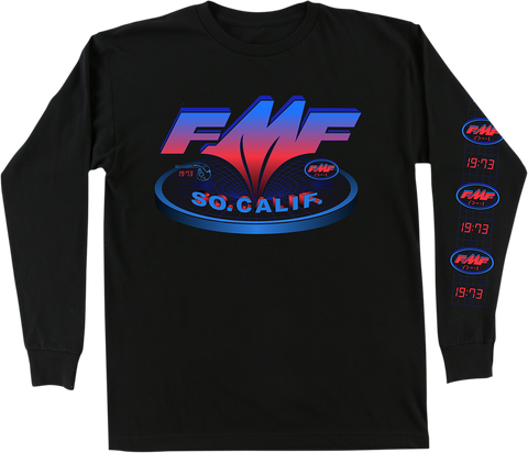 FMF Black Hole Long-Sleeve T-Shirt - Black - Small FA21119900BKSM