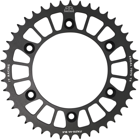 JT SPROCKETS Rear Sprocket - Honda - Black - 42 Tooth JTA210.42BLK