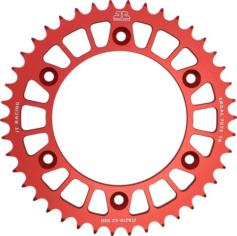 JT SPROCKETS Rear Sprocket - Honda - Red - 40 Tooth JTA210.40RED