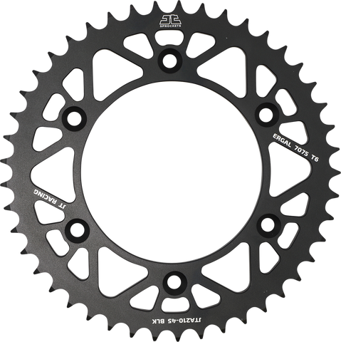 JT SPROCKETS Rear Sprocket - Honda - Black - 47 Tooth JTA210.47BLK