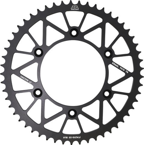JT SPROCKETS Rear Sprocket - Honda - Black - 51 Tooth JTA210.51BLK