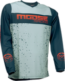MOOSE RACING Qualifier Jersey - Gray/Orange - XL 2910-6656