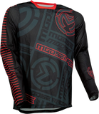 MOOSE RACING Sahara Jersey - Black/Red - Medium 2910-6829