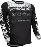 MOOSE RACING M1 Jersey - Black/White - XL 2910-6891