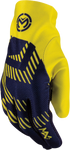 MOOSE RACING MX-2* Gloves - Navy/Hi Vis - Large 3330-7036