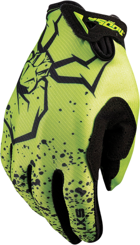 MOOSE RACING Youth SX1* Gloves - Green - XS 3332-1677