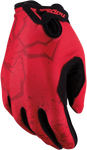 MOOSE RACING Youth SX1* Gloves - Red - Large 3332-1688