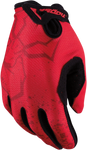 MOOSE RACING Youth SX1* Gloves - Red - Medium 3332-1687