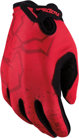 MOOSE RACING Youth SX1* Gloves - Red - Medium 3332-1687