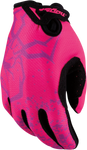 MOOSE RACING Youth SX1* Gloves - Pink - Small 3332-1698