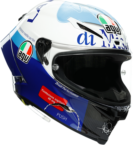 AGV Pista GP RR Helmet - Rossi Misano 2020 - Limited - Large 216031D9MY01009