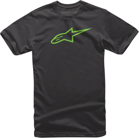 ALPINESTARS Ageless T-Shirt - Black/Green - 2XL 10327203010602X