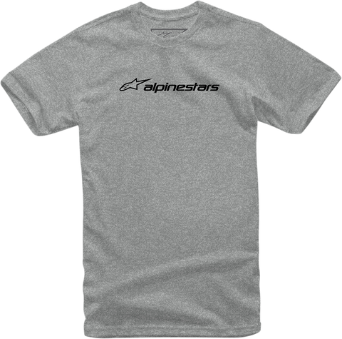 ALPINESTARS Linear Combo T-Shirt - Heather Gray/Black - 2XL 12137200211262X