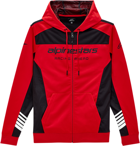 ALPINESTARS Sessions ll Hoodie - Red/Black - Large 1230531003010L