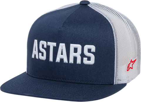 ALPINESTARS Forge Trucker Hat - Navy/White - One Size 1213812007020OS