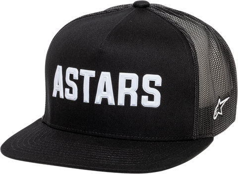 ALPINESTARS Forge Trucker Hat - Black/White - One Size 1213812001020OS