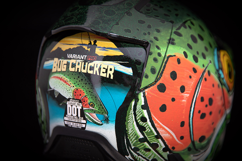 ICON Variant Pro™ Helmet - Bug Chucker - Green