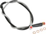 MOOSE RACING Brake Line - Front - Stainless Steel - Honda H02-1-043/P