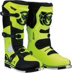 MOOSE RACING M1.3 MX Boots - Black/Hi-Viz Yellow - Size 8 3410-1980