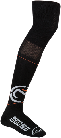 MOOSE RACING M1 Knee Brace Socks - Black - Large/XL 3431-0418