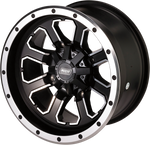 MOOSE UTILITY 548X Wheel - Rear - 12x8 - 4/136 - 4+4 548M128136MBMF4