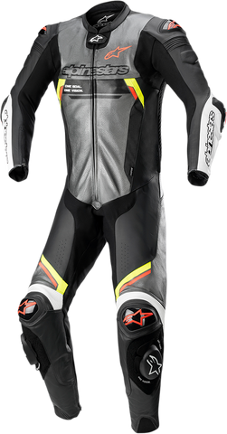 ALPINESTARS Missile Ignition v2 - 1-Piece Suit - Gray/Black/Yellow/Red - US 36 / EU 46 3150222-9135-46